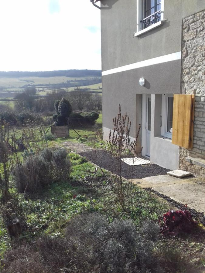 Agreable Chambre Meublee, Vue Sur La Vallee De L'Auxois Villy-en-Auxois Luaran gambar